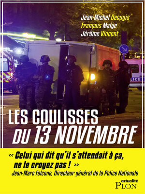 cover image of Les coulisses du 13 novembre